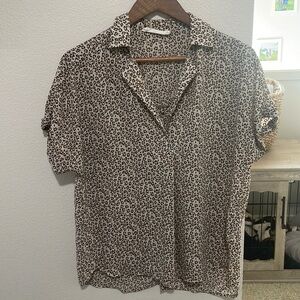 Animal print Blouse